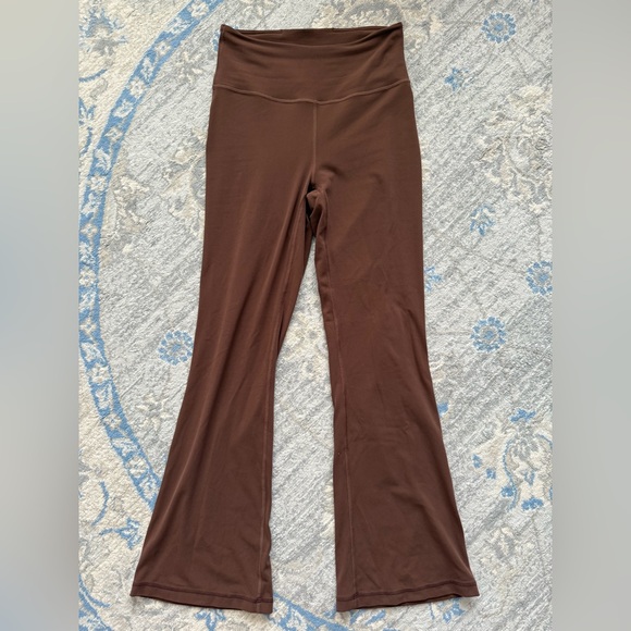 Lululemon Groove Super-High-Rise Flared Pant Nulu Ancient Copper - Picture 5 of 12